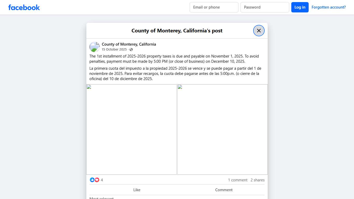The 1st installment of... - County of Monterey, California Facebook